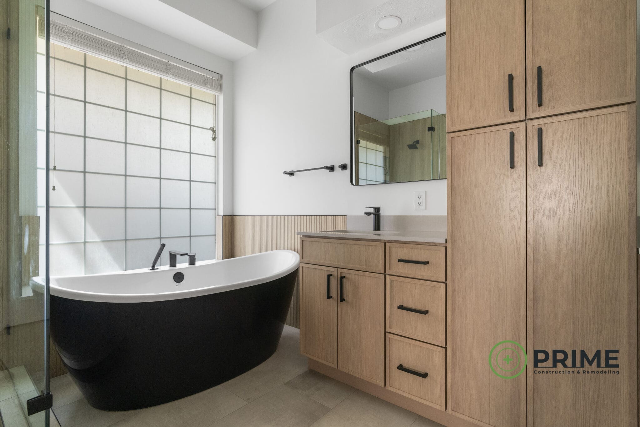 Bathroom remodel in Austin TX by Prime Construction