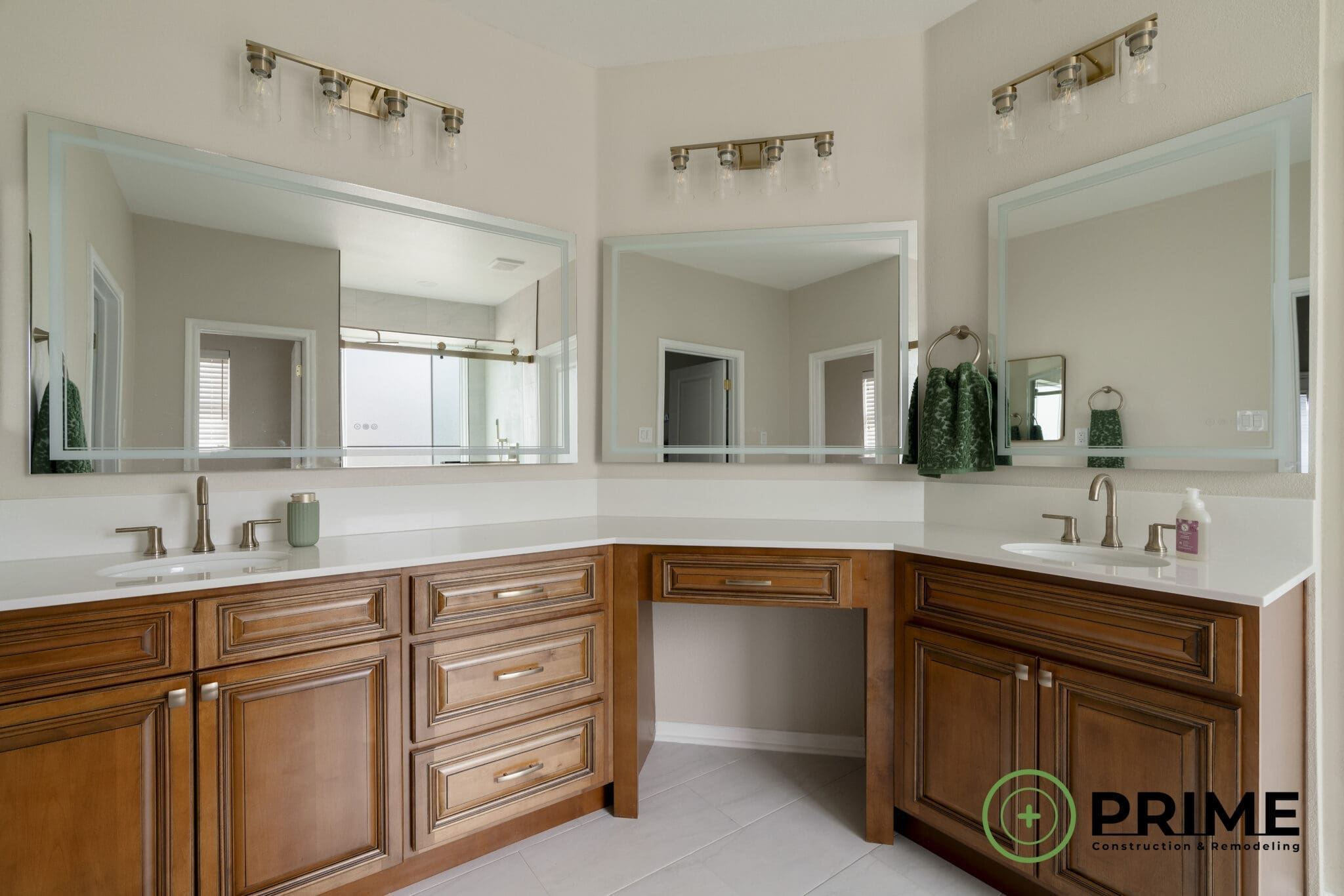 Bathroom remodel in Austin TX by Prime Construction